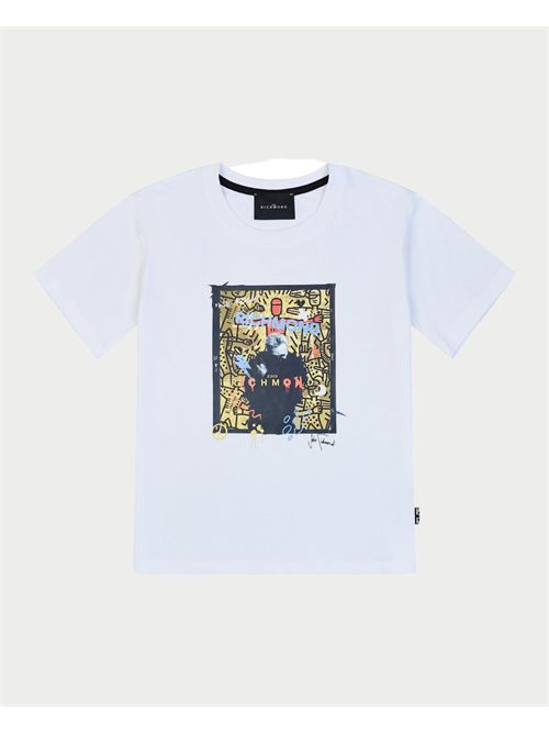 T-shirt bambino John Richmond con stampa JOHN RICHMOND | RBP25159TSWHITE